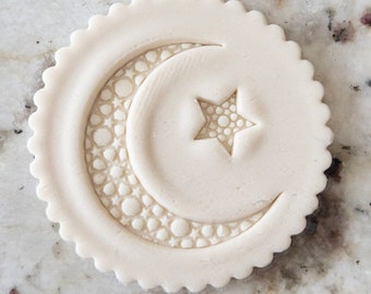 Moon and Star Cookie Biscuit Stamp Fondant Cake Decorating Icing Cupcakes Stencil Ramadan Eid