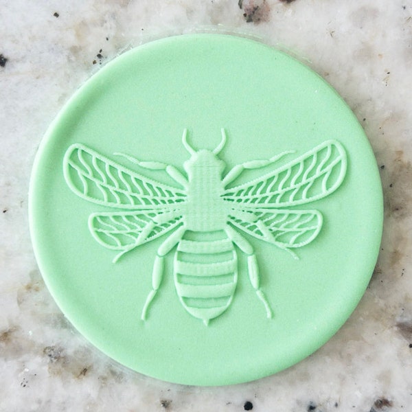 Bee Biscuit Cookie POPup Embosser Stamp Fondant Cake Decorating Icing Easter