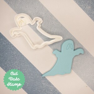 Scary Ghost Cookie Biscuit Cutter Fondant Cake Decorating Icing Halloween