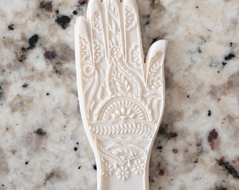 Henna Hand Biscuit Cookie POPup Embosser Stamp Fondant Cake Decorating Icing Mehndi Indian Wedding