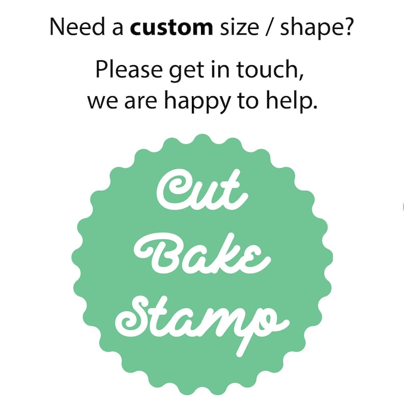 Merry Christmas With Tree Cookie Biscuit Stamp Fondant Cake Decorating