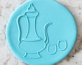 Arabic Tea Biscuit Cookie POPup Embosser Stamp Fondant Cake Decorating Icing Islam Eid Ramadan