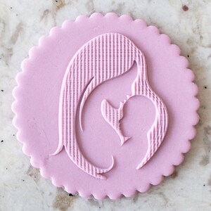 Mother and Baby POPup Embosser Cookie Biscuit Stamp Fondant Cake Decorating Icing Cupcakes Stencil