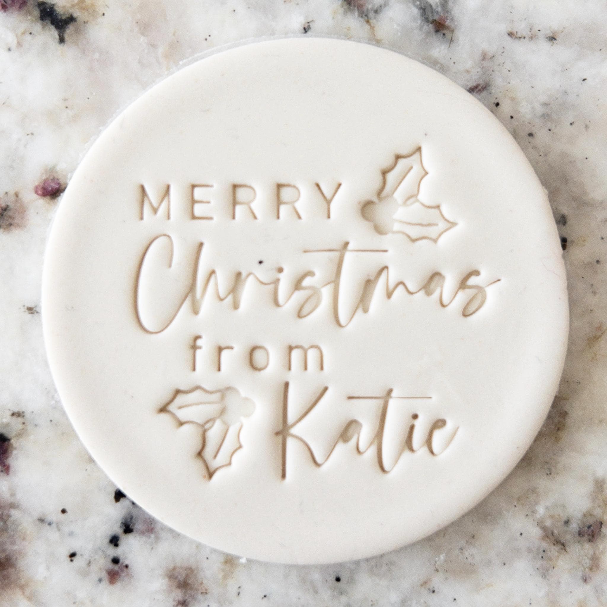 6 Christmas Cookie Cutters On A Ring