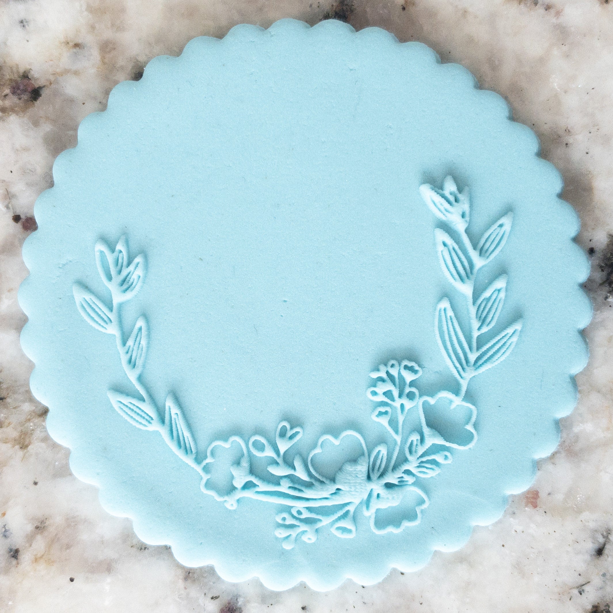 Floral Detail Biscuit Cookie Popup Embosser Stamp Fondant Cake Etsy UK