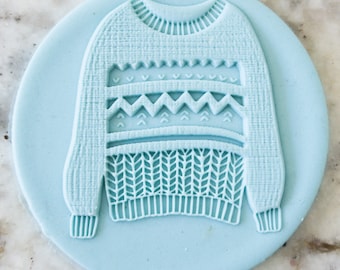 Jumper POPup Embosser Keks Keks stempel Fondant Cake Decorating Icing Cupcakes Schablone Weihnachten