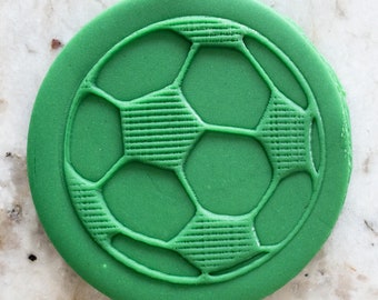 Football POPup Embosser Stamp Fondant Cake Decorating Icing Fathers Day