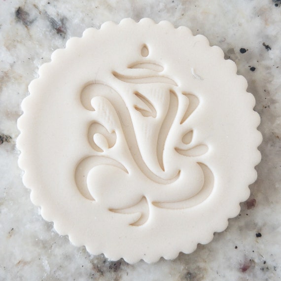 Ganesh Diwali Cookie Biscuit Embosser Stamp Hindu Fondant Cake Decorating Icing