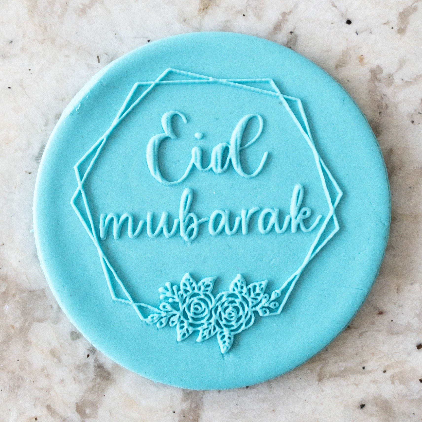Eid Mubarak Frame Biscuit Cookie Popup Embosser Stamp Fondant Cake ...