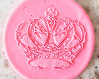 Crown 1 POPup Embosser Cookie Biscuit Stamp Fondant Cake Decorating Icing Cupcakes Stencil Valentines Day