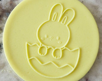 Hase In Ei POPup Prägung Keks Keks stempel Fondant Kuchen Dekoration i-Tüpfelchen Cupcakes Schablone Ostern