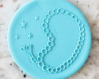 Islamic Prayer Beads Biscuit Cookie POPup Embosser Stamp Fondant Cake Decorating Icing Eid Ramadan