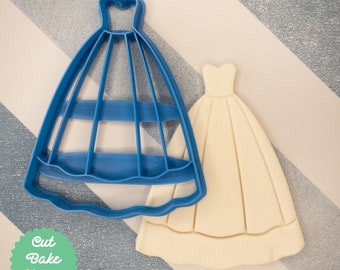 Trouwjurk 1 Outfit Cookie Biscuit Cutter Fondant Cake Decorating Icing