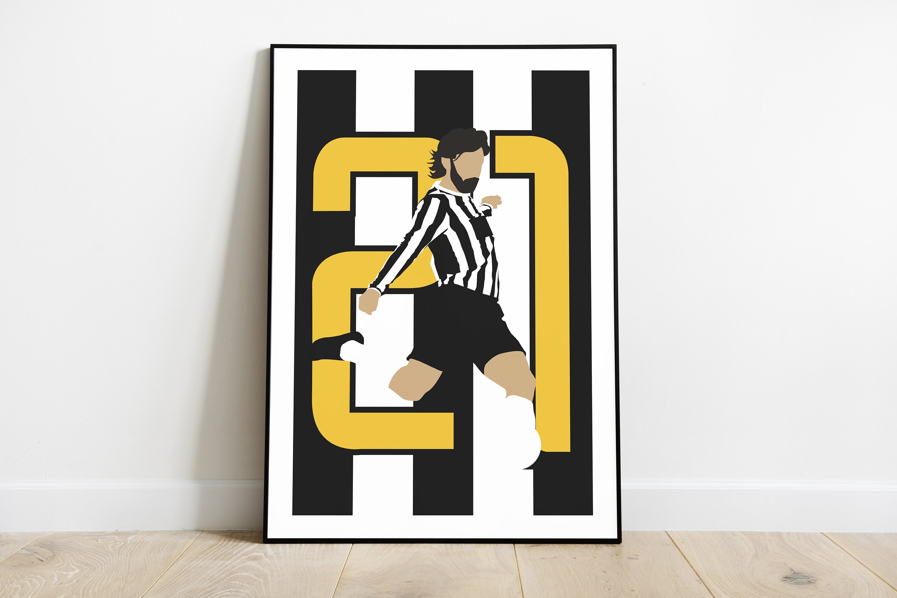 Poster Andrea P. | Juventus Wall Art