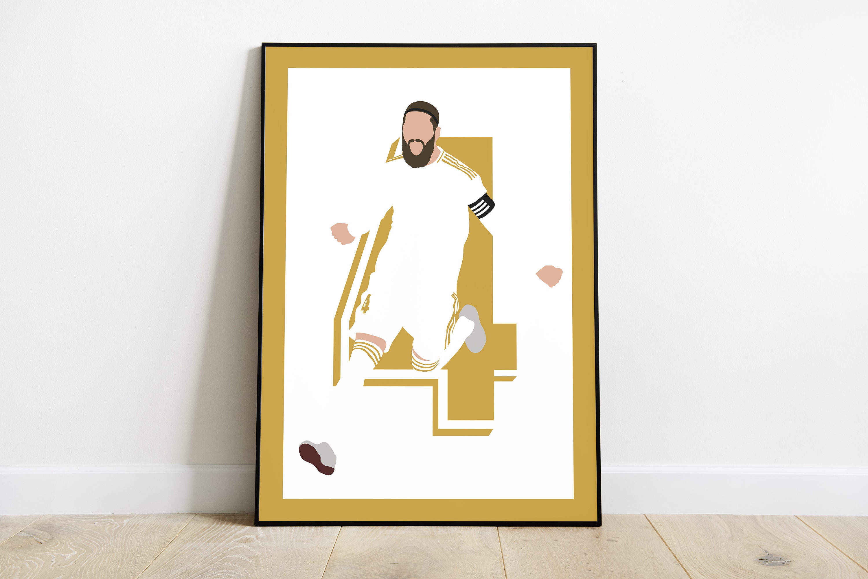 Poster Sergio R. | Real Madrid Wall Art
