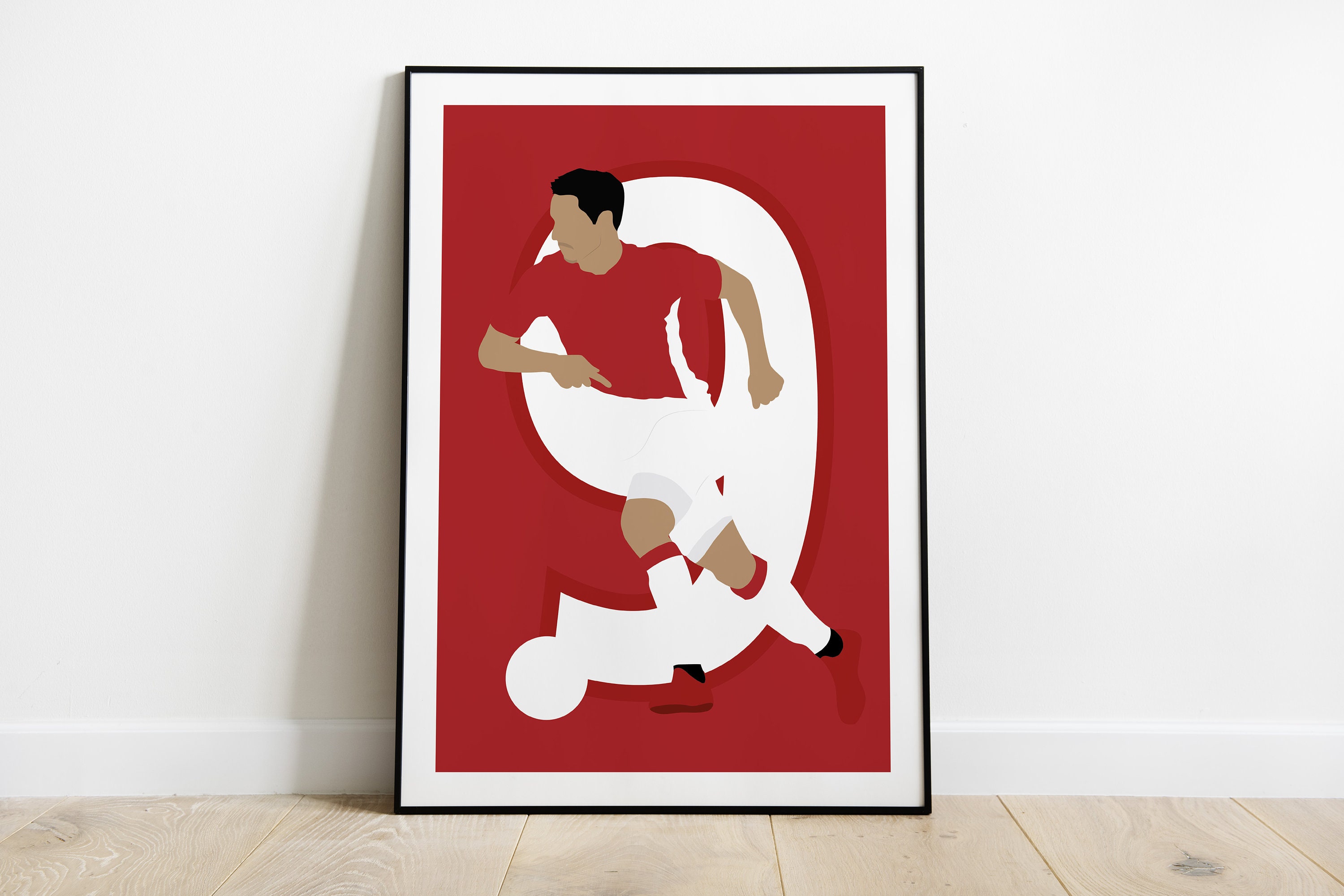 Poster Wissam B. Y. | As Monaco Décoration Murale