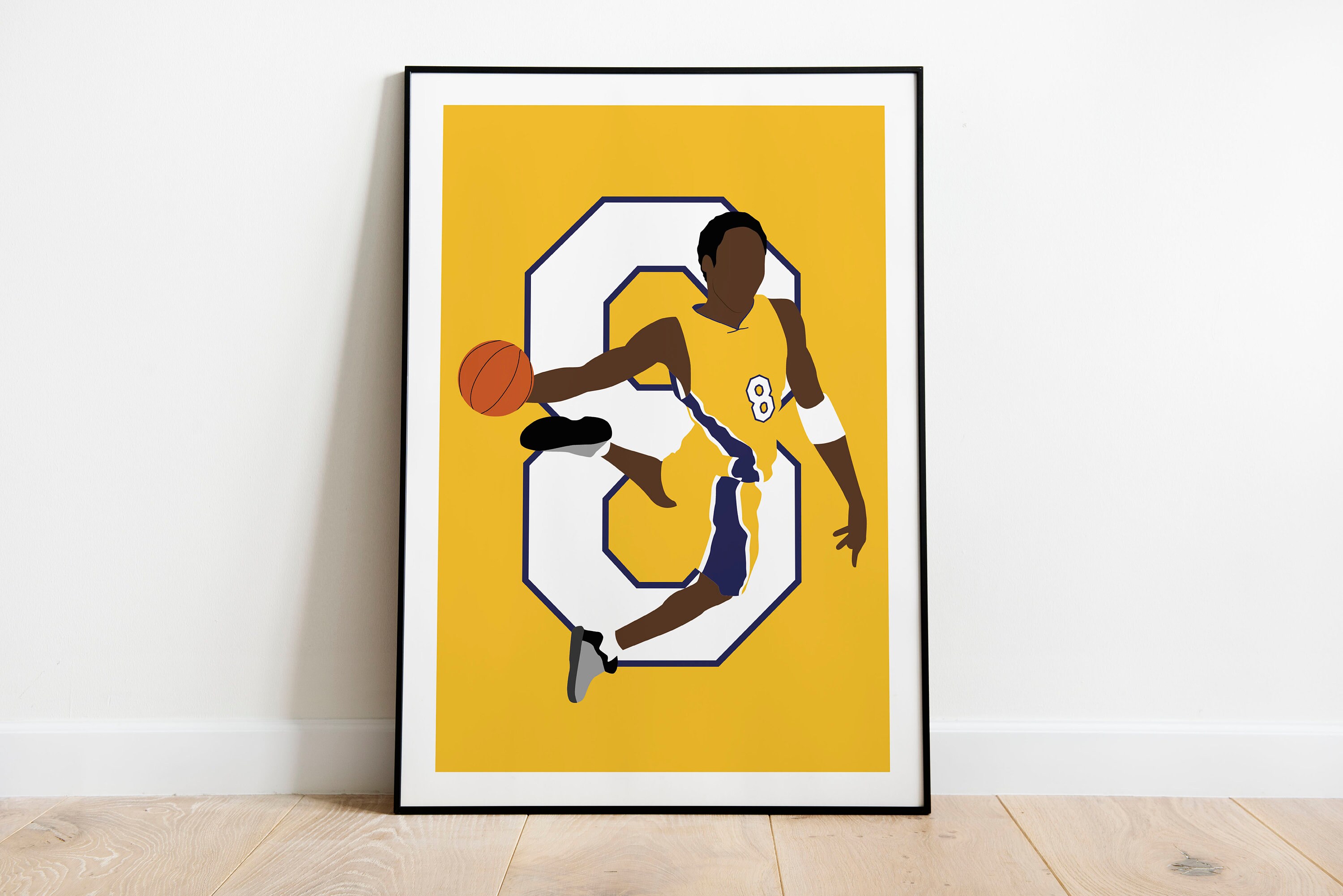 Poster Kobe B. | 8 Los Angeles La Décoration Murale