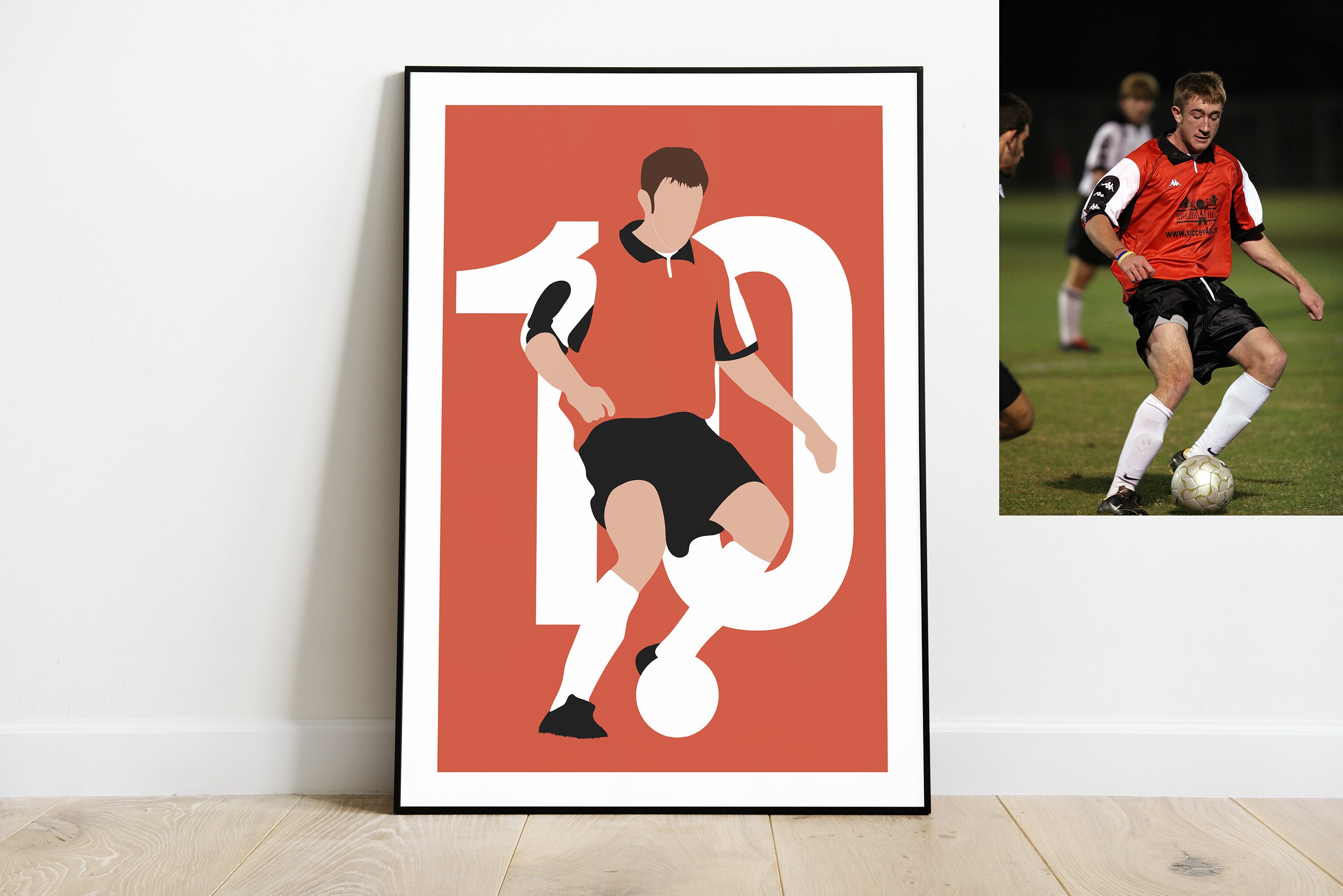 Poster Foot Personnalisé | Wall Art