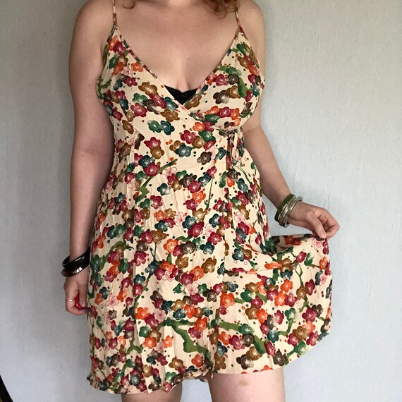 Helen Storey wrap around ditsy floral dress