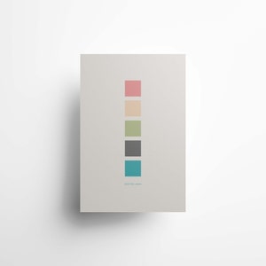Póster minimalista de Spirited Away, paleta de anime, colores de películas y programas de televisión, impresión de arte manga abstracto, decoración de inspiración japonesa coreana