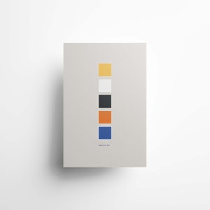 Póster minimalista Super Saiyan, paleta de anime, colores de películas y programas de televisión, impresión de arte manga abstracto, decoración inspirada en coreano japonés, Goku