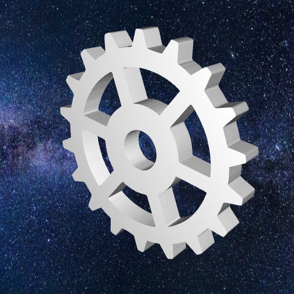 Gear Stl File Etsy