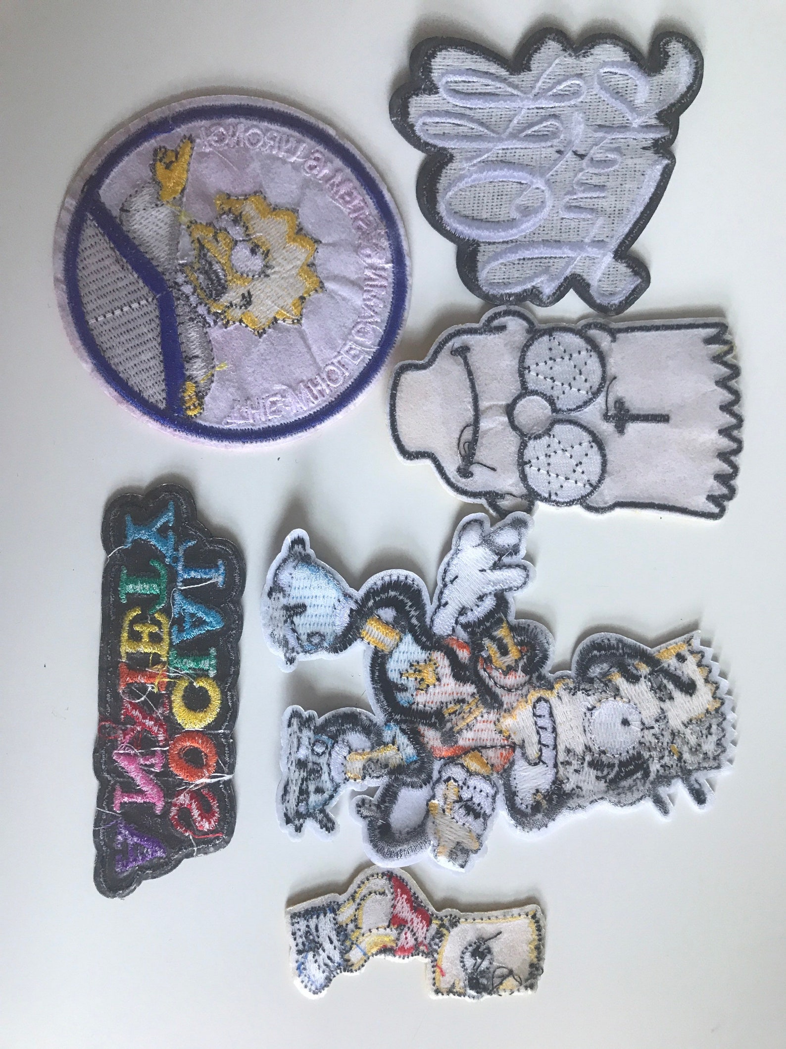 Iron on Heat Patches or Sew on For Clothing. Can be put on