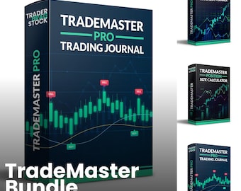 Bundle Ultimate Trader Excel : actions, options, crypto (téléchargement numérique)