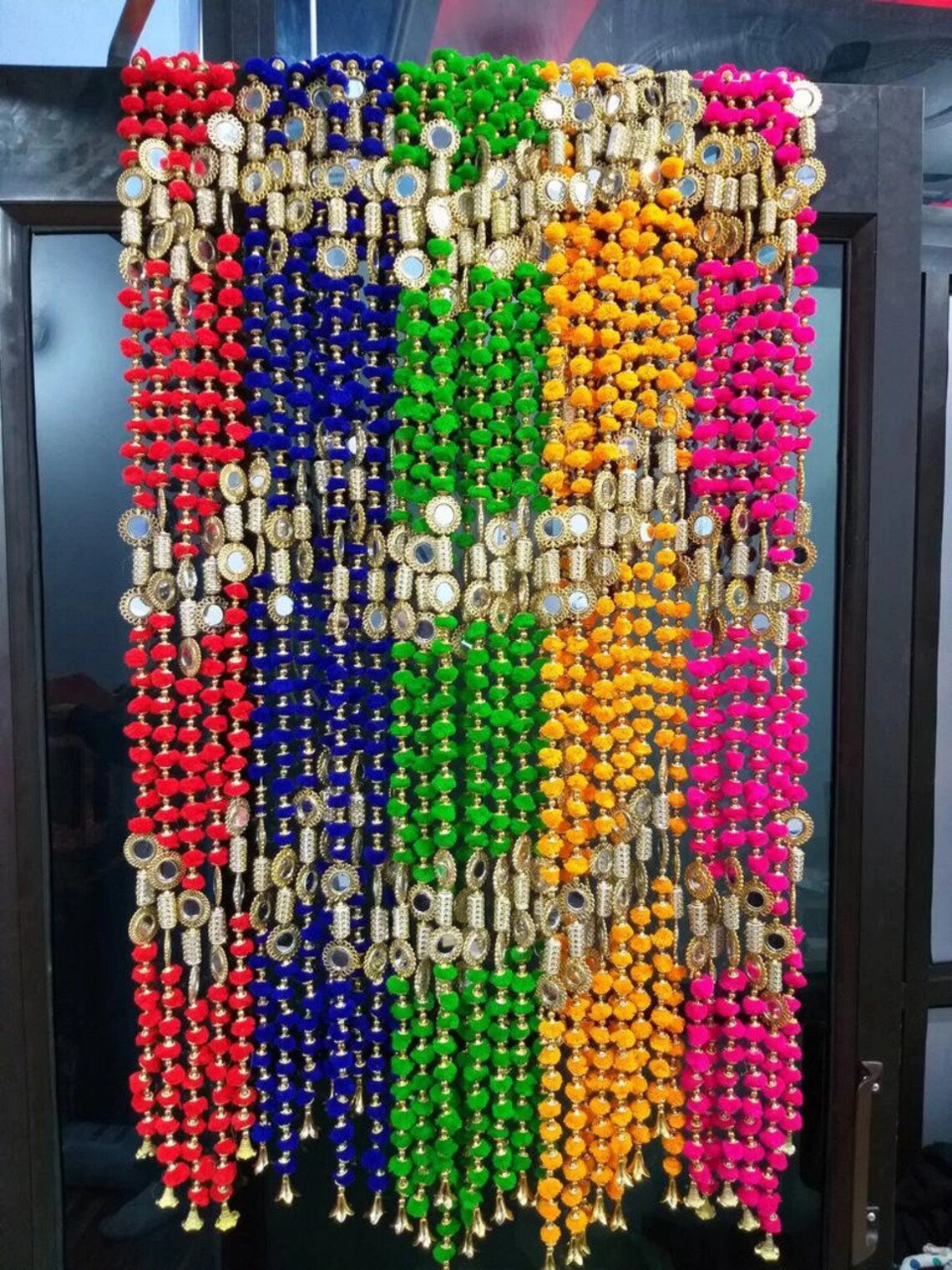 50 Pcs Red Garlands for Event Henna Decoration Outdoor Etsy