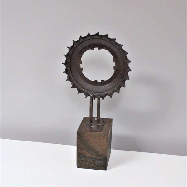 Handmade Found Object Industrial Sculpture | Steampunk | Urban Loft