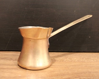 Vintage Brass Ladle | French Provincial Kitchen Utensils