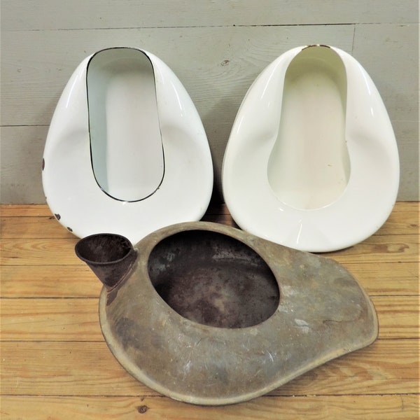 Vintage Bed Pan Etsy