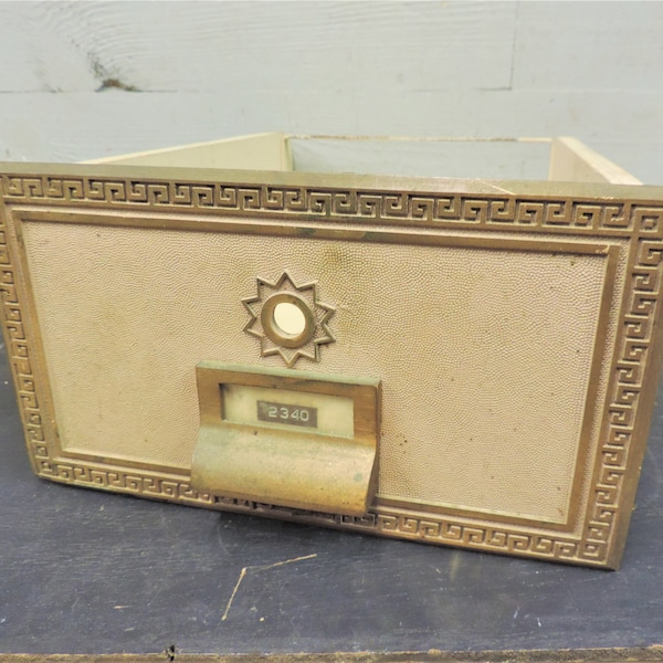 Large Vintage Post Office Drawer | Mail Box Drawer | PO Box Drawer