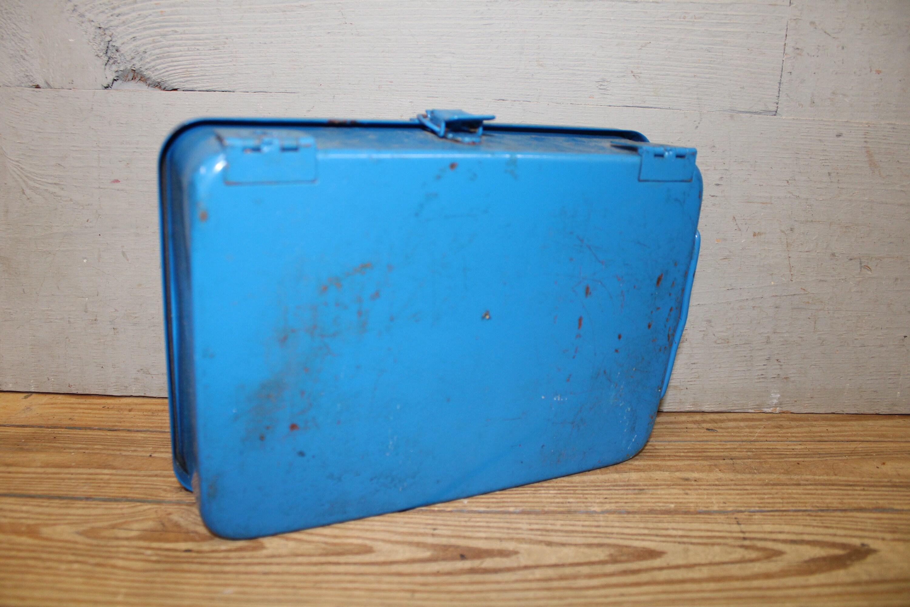 Vintage Metal Wall Mount First Aid Kit Johnson and Johnson Etsy