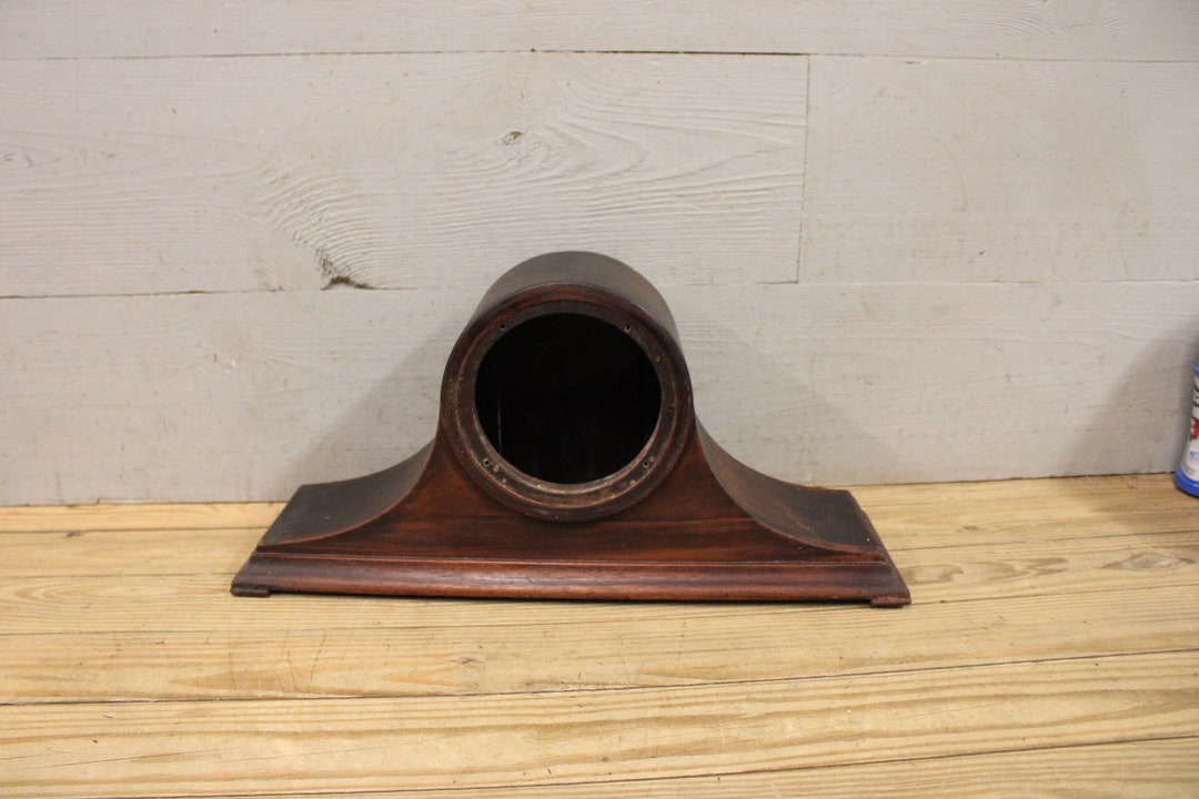 Vintage Solid Wood Mantle Clock Body - Etsy