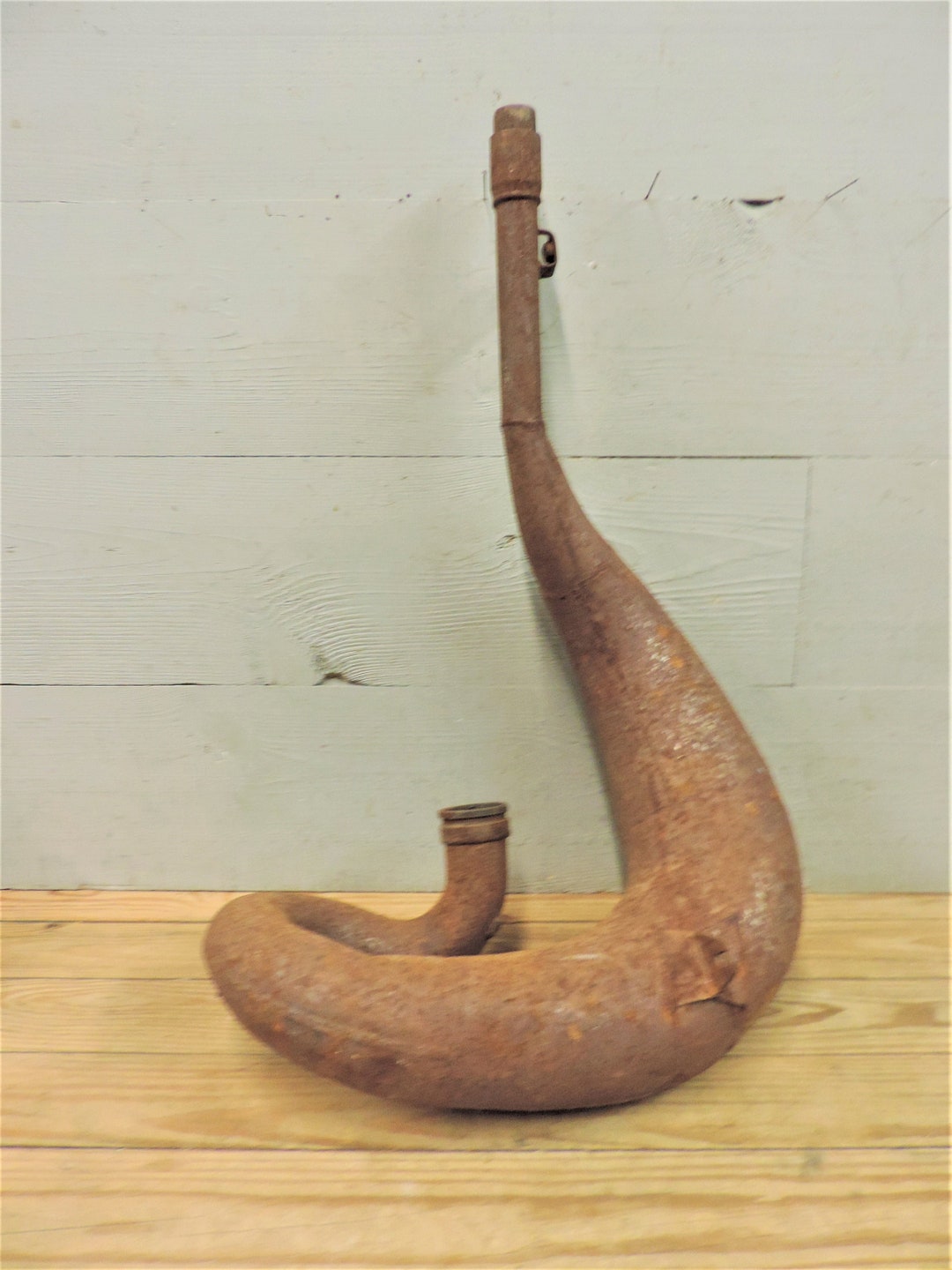Vintage ATV Exhaust Pipe Bill's Pipes Metal Artwork Etsy
