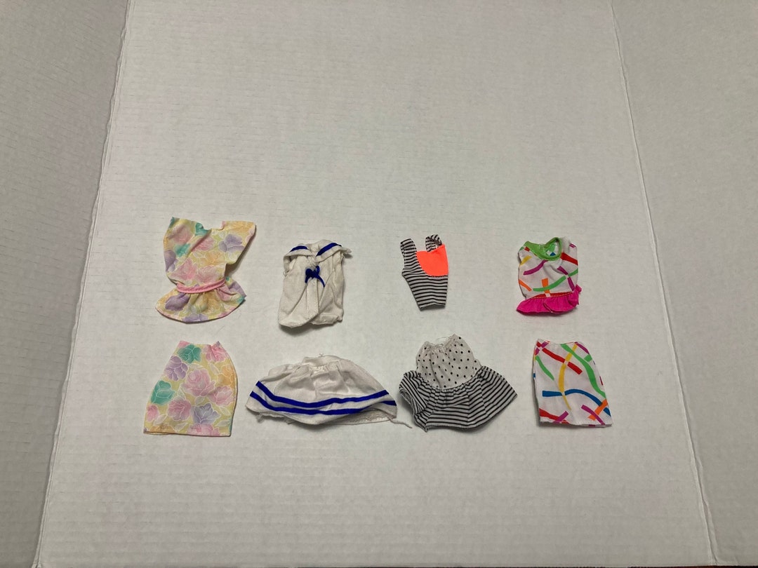 Four Vintage Barbie Outfits 1980s Barbie Clothes - Etsy