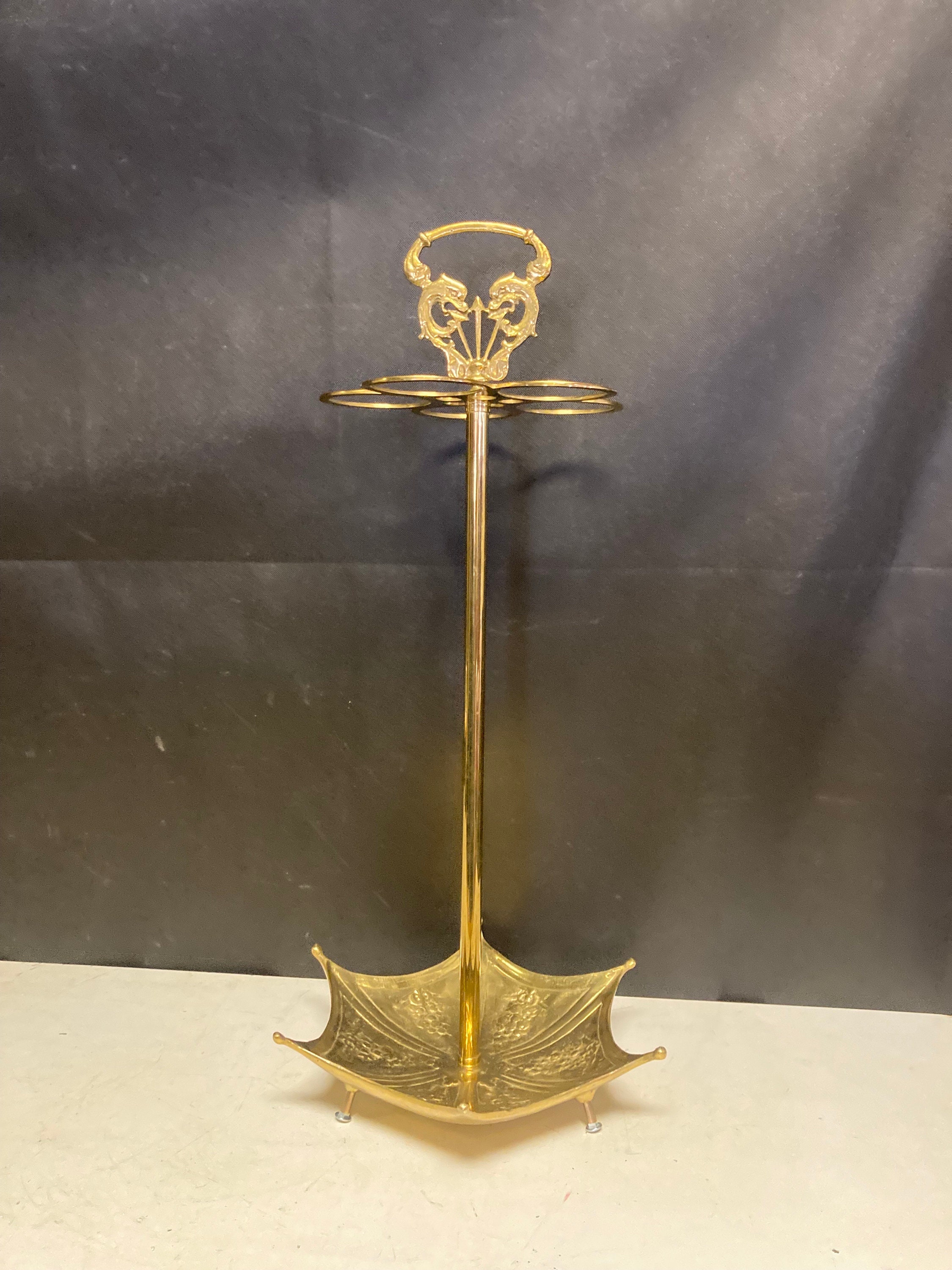 vintage】UMBRELLA STAND 真鍮 アンブレラスタンド