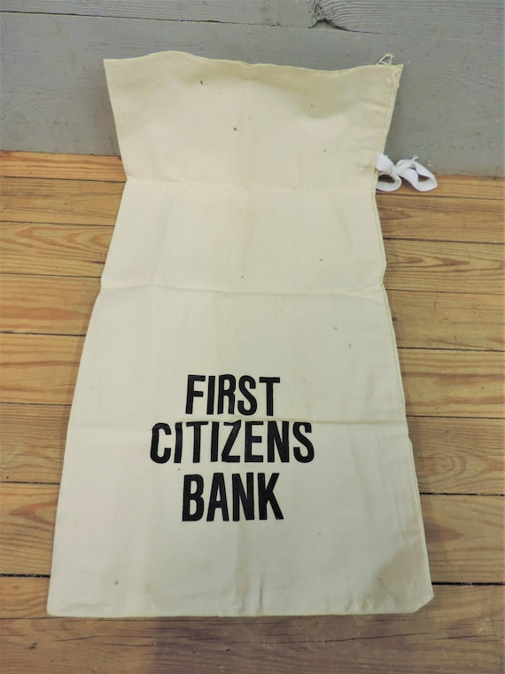 Collection of Seven Vintage Bank Bags