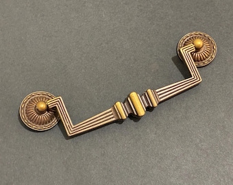 8 Vintage Drawer Pulls | 5.25" Center Holes | Vintage Dresser Handles | Furniture Hardware