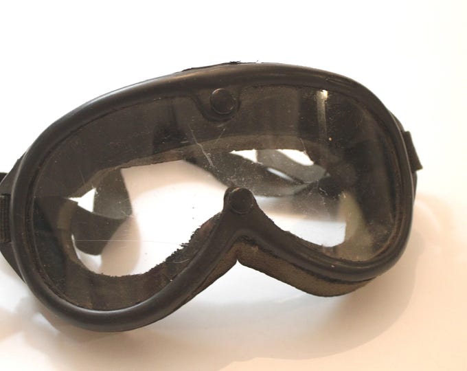 Vintage Military Goggles | Racing or Motorcyclist Goggles | Costume and ...