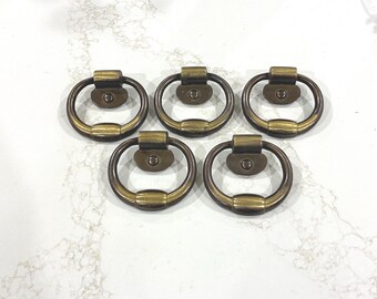 5 Mid Century Modern Drop Drawer Pulls Handles | Mid Century Modern Hardware