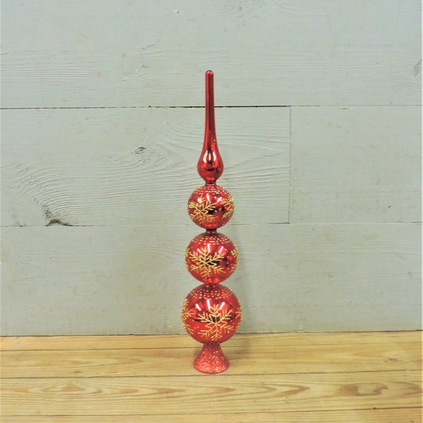 Glass Tree Topper Etsy