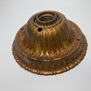 Antique Flush Mount Light | Antique Lighting | Historic Home Restoration