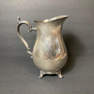 Vintage Rodgers Silverplate Pitcher