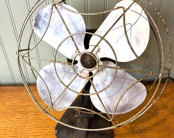 Vintage Working Desk Fan | Mastercraft | Art Deco Fan