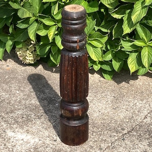 Antique Oak Baluster | Oak Post | Wood Columns | Chunky Table Leg