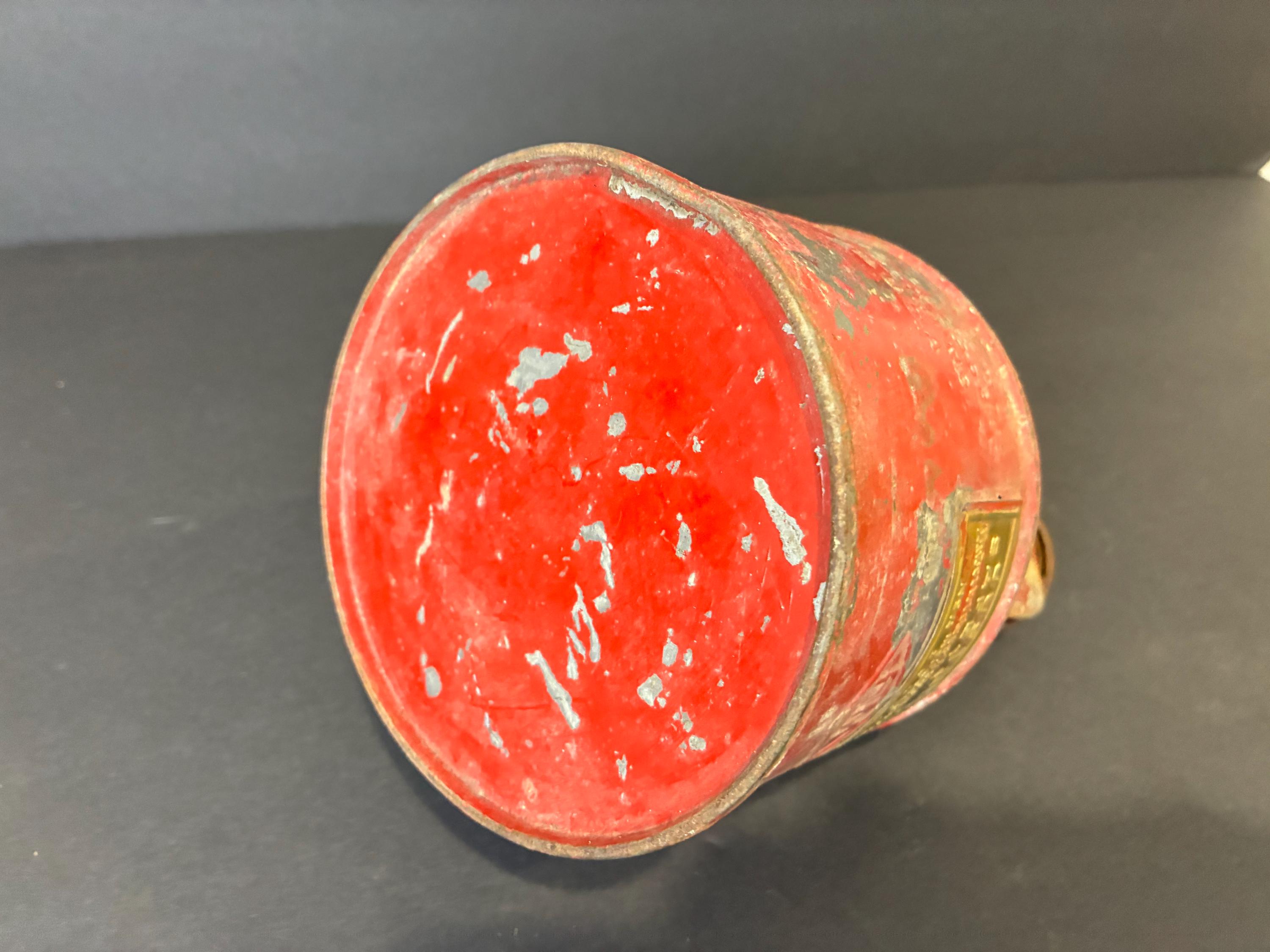 Rare Tiny Vintage Metal Safety Gas Can | Justrite Mfg Co | Made in