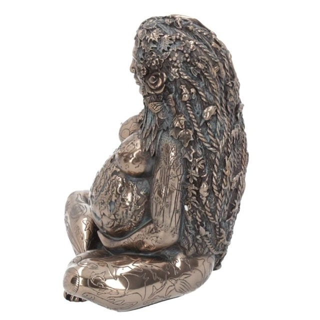 PAG052 Nemesis Now Bronze Figurine Mother Earth Gaia Goddess Art