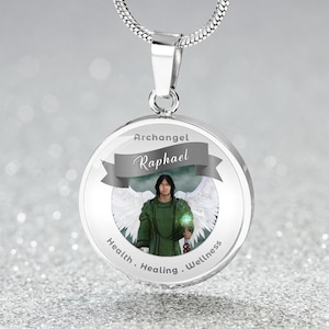 Archangel Raphael - Affirmation Necklace For Healing & Health - More Than Charms